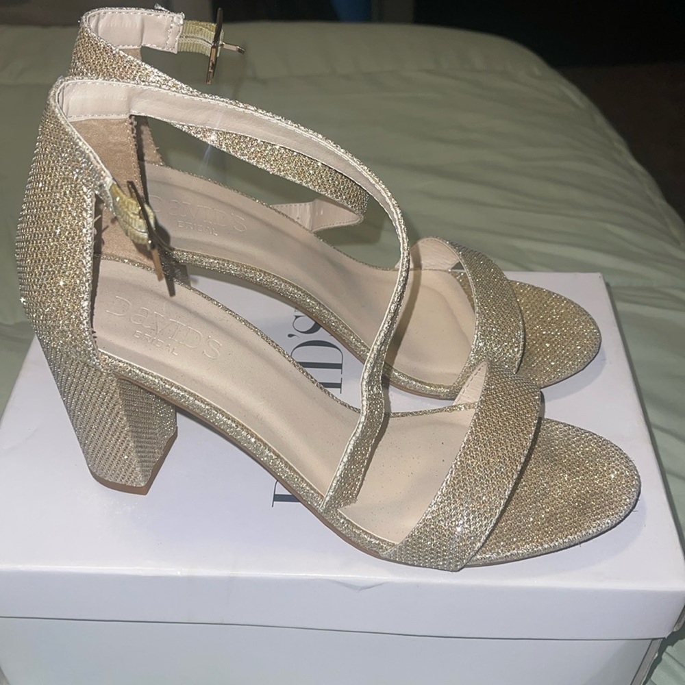 David’s Bridal Arya Heels